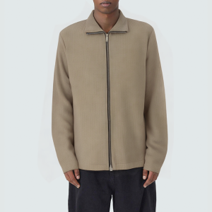 solid-textured-zipper-mens-casual-jacket