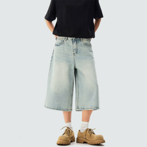 Blended breathable stretch knit shorts